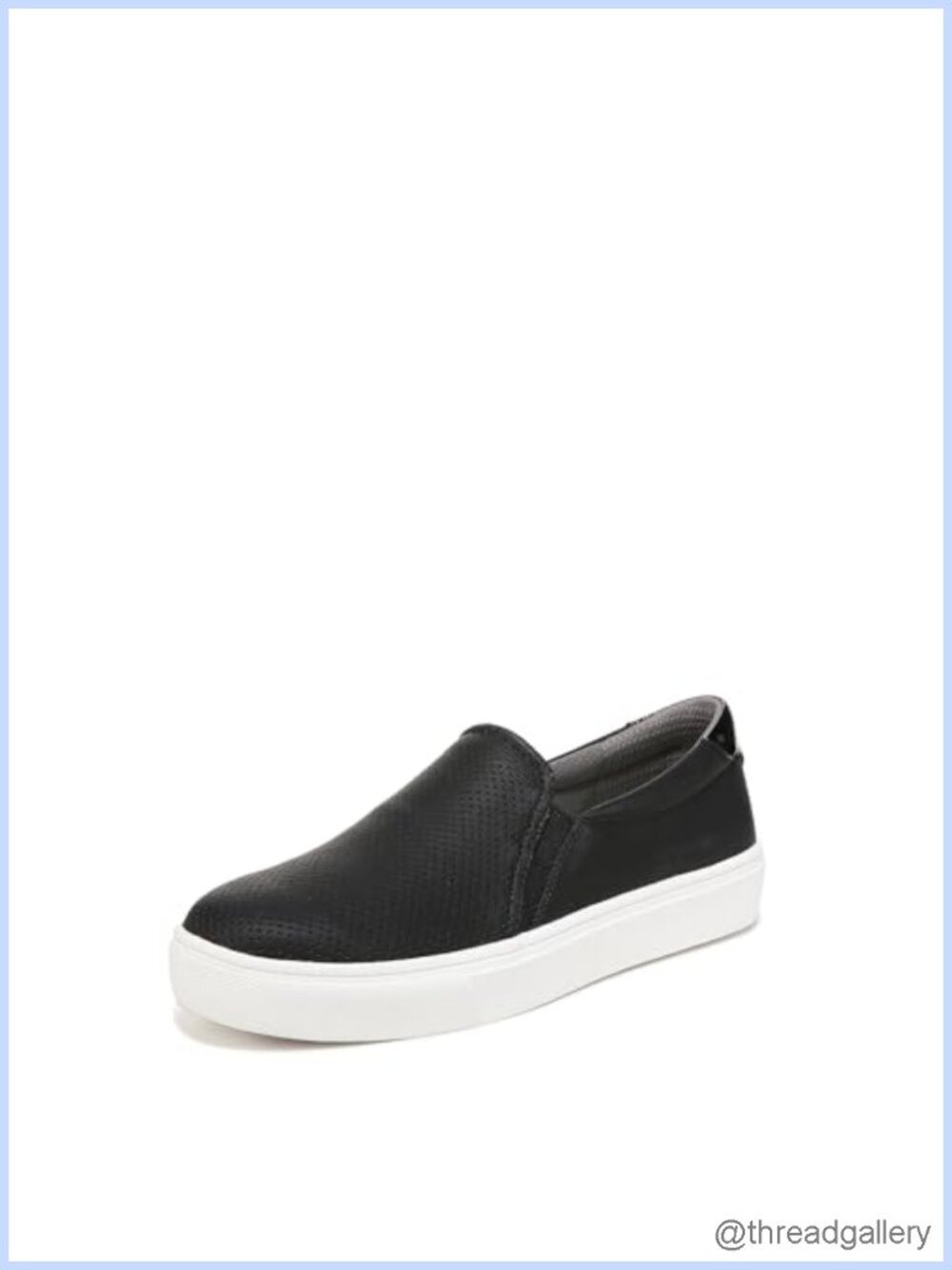 Womens Slip On Sneakers Comfortable Faux Leather Casual Loafers